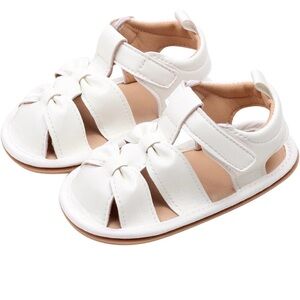 White Baby Sandals